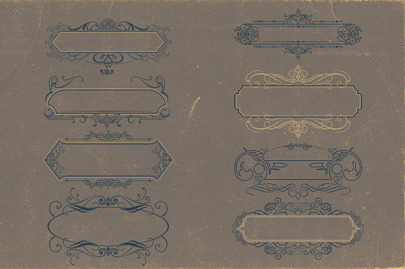 18 Ornamental Banners in Graphics - product preview 5