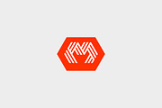 Letter M logo icon vector design.