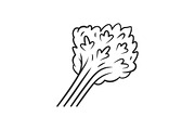 Parsley linear icon