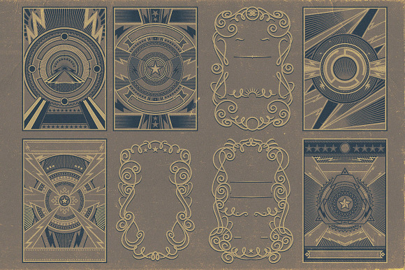 259 Vintage Shapes Bundle in Graphics - product preview 29