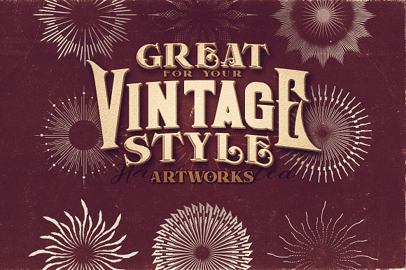 259 Vintage Shapes Bundle in Graphics - product preview 58