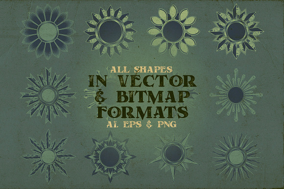 259 Vintage Shapes Bundle in Graphics - product preview 59
