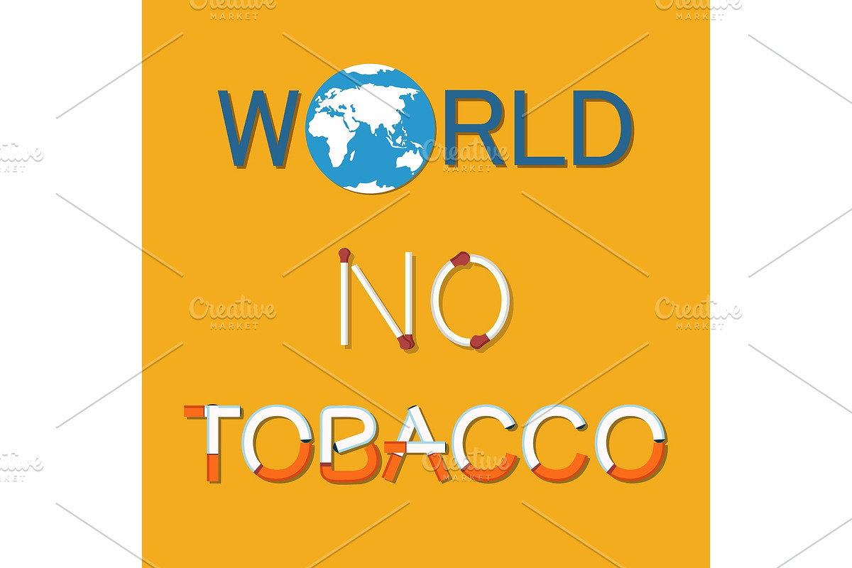 World No Tobacco Day Poster in Illustrations - product preview 8