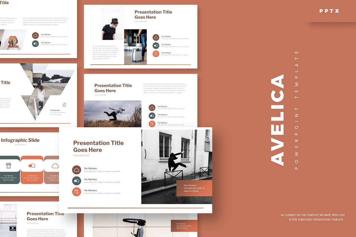 Avelica - Powerpoint Template in PowerPoint Templates - product preview 8