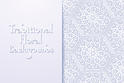 Traditional Floral Backgrounds