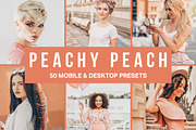 50 Peachy Peach Lightroom Presets
