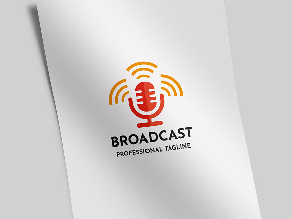 Broadcast Logo in Logo Templates - product preview 1