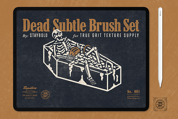 Procreate Texture Brush Bundle in Photoshop Brushes - product preview 16