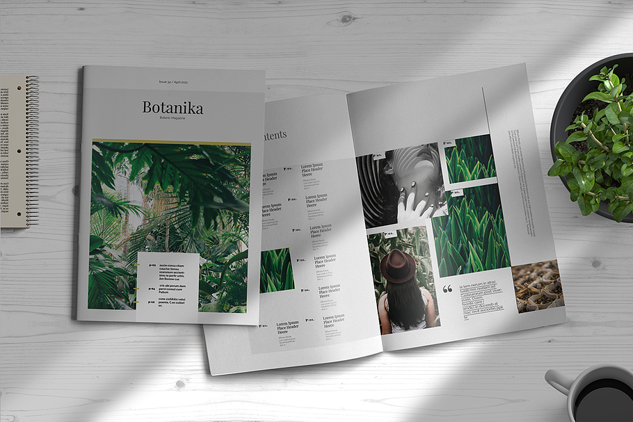 Botanika | Magazine Template in Magazine Templates - product preview 8