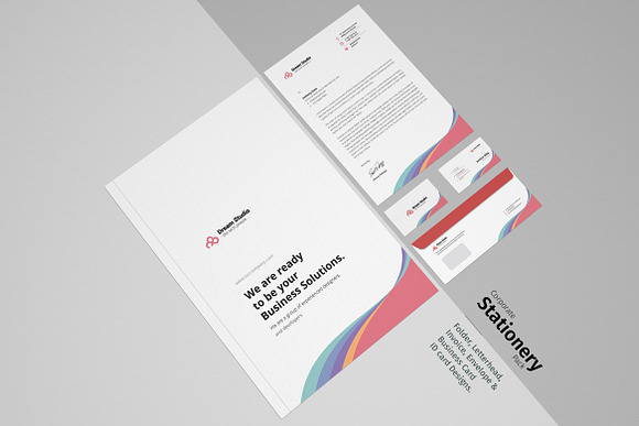 Corporate Stationery Set in Stationery Templates - product preview 1
