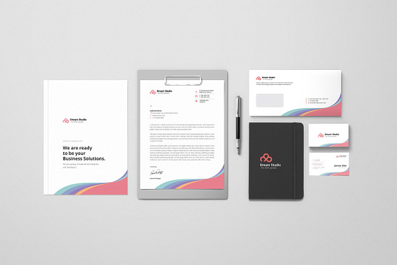 Corporate Stationery Set in Stationery Templates - product preview 2