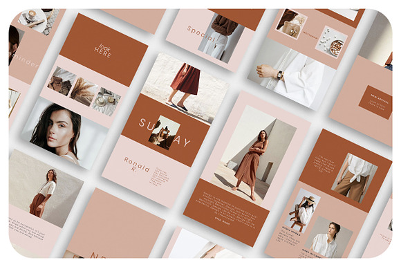 GLAMOUR Instagram Stories in Instagram Templates - product preview 3