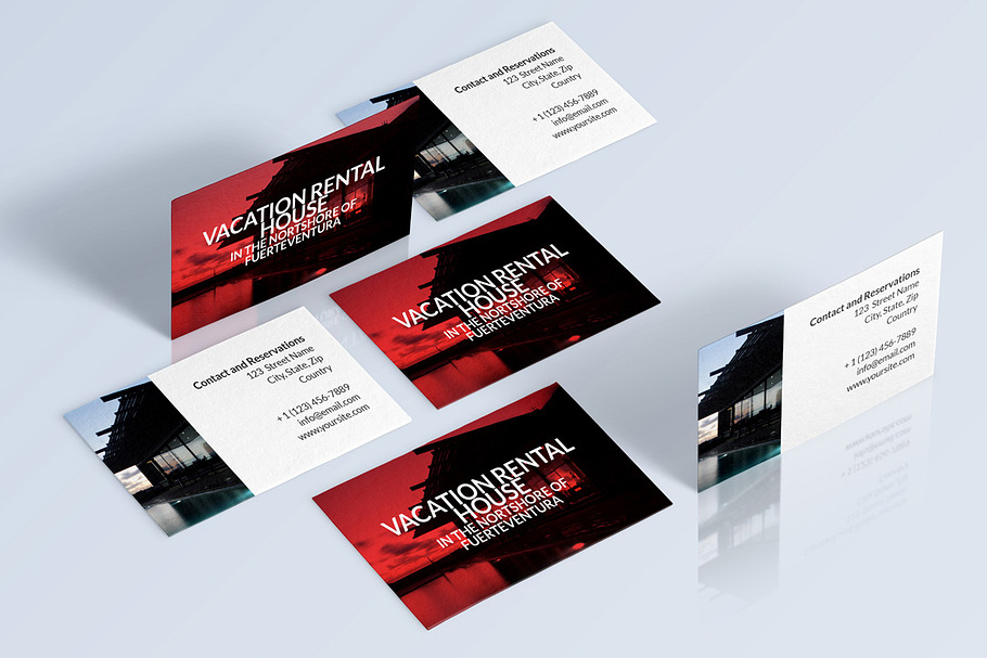 Rent My Home Business Cards in Business Card Templates - product preview 8