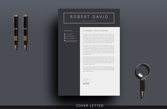 Resume/CV in Letter Templates - product preview 2