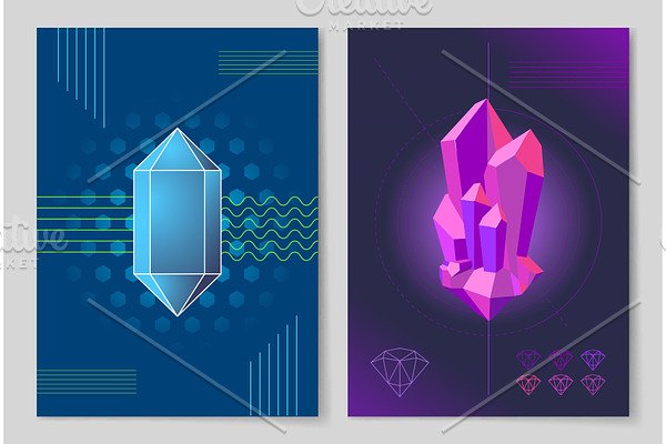 Bright Crystals and Geometrical
