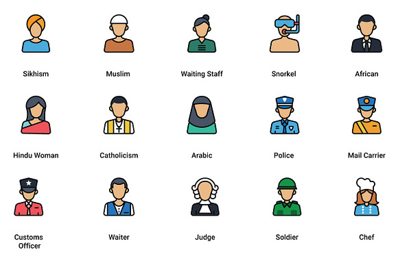 Professional Avatar in Avatar Icons - product preview 3