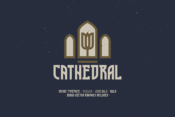 Cathedral — Display Typeface