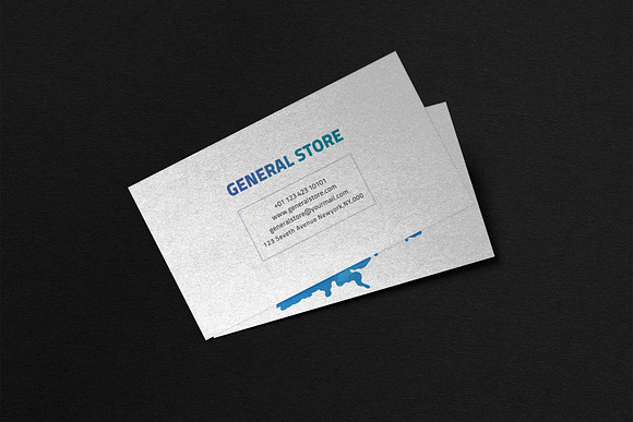 General Store Business Card in Business Card Templates - product preview 2