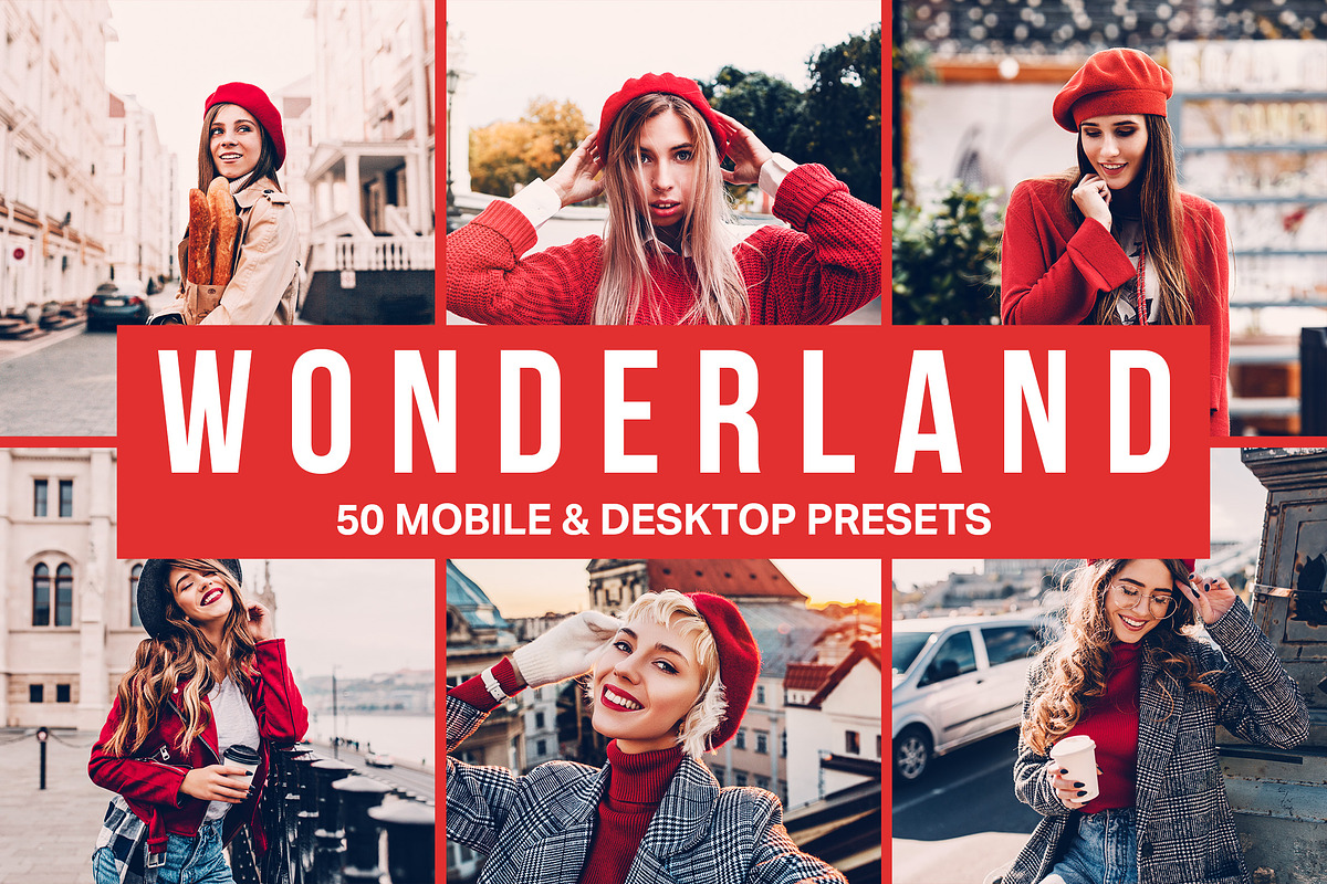 50 Wonderland Lightroom Presets LUTs in Add-Ons - product preview 8