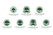 Green Oak Tree Logo vol 2
