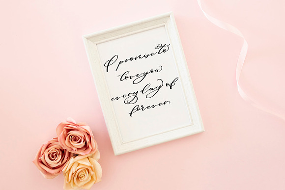 Maid Of Honor Script font + Doodles in Script Fonts - product preview 7