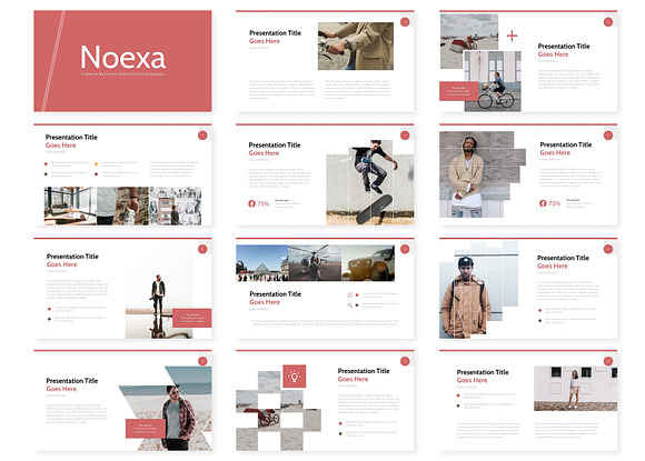 Noexa - Google Slide Template in Google Slides Templates - product preview 1
