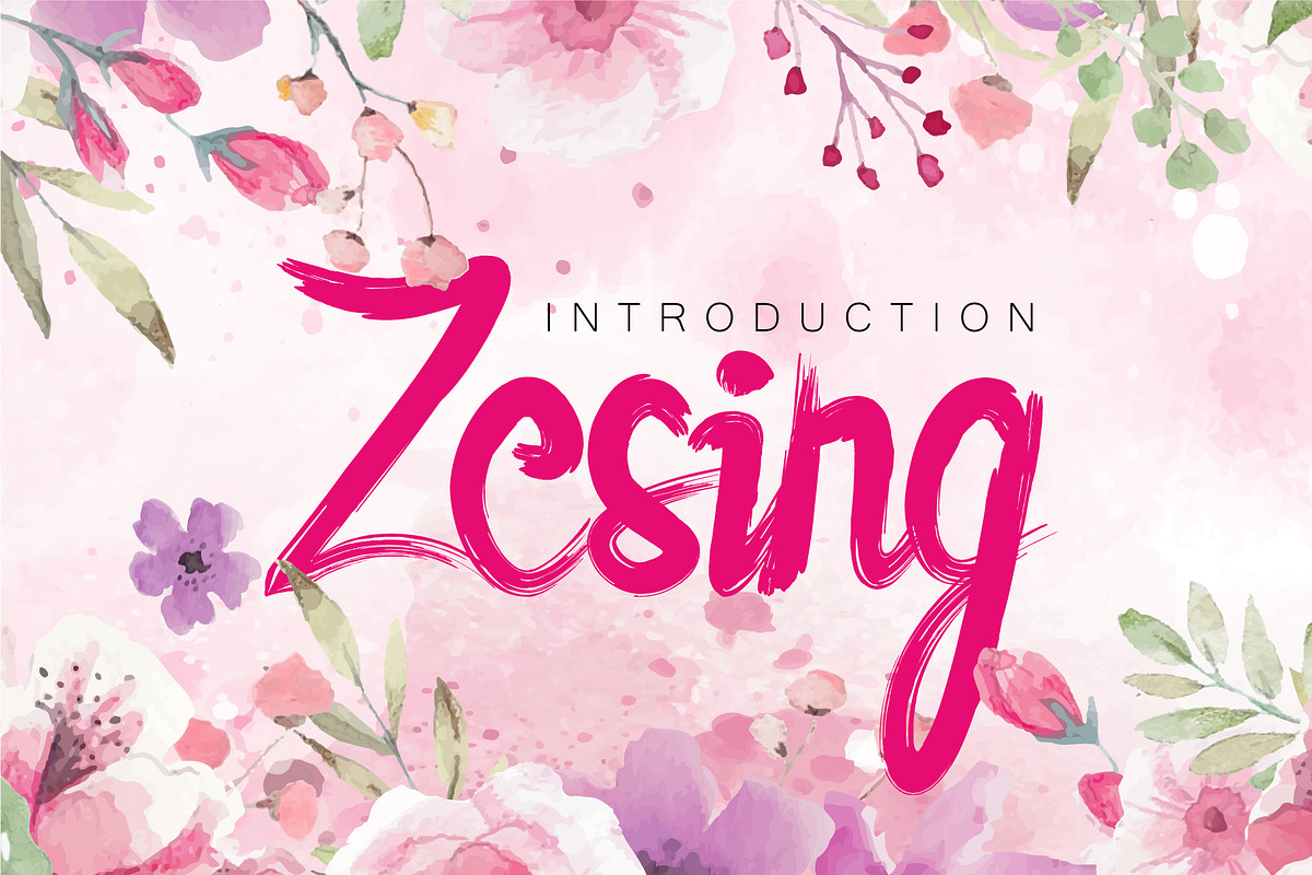 Zesing Font in Display Fonts - product preview 8