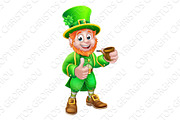 Leprechaun St Patricks Day Cartoon
