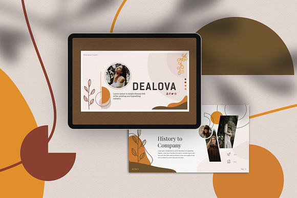 Dealova Abstract Powerpoint in PowerPoint Templates - product preview 1
