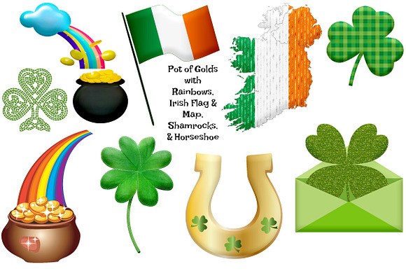 St Patrick's Day Clip Art in Illustrations - product preview 3