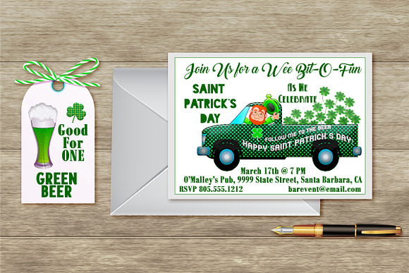 St Patrick's Day Clip Art in Illustrations - product preview 7