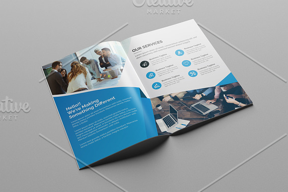 Bifold Brochure Layout in Brochure Templates - product preview 1