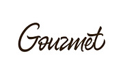 Gourmet vector lettering