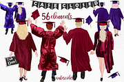 Graduation Clipart,Graduate Students