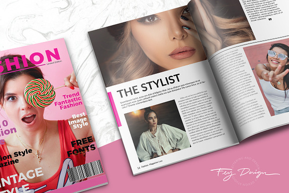 Fashion - Magazine Template in Magazine Templates - product preview 1
