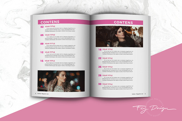 Fashion - Magazine Template in Magazine Templates - product preview 2