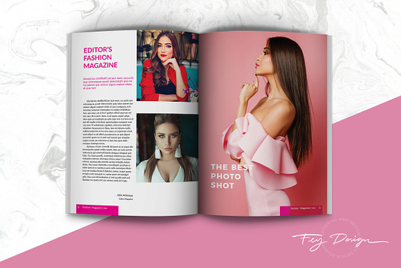 Fashion - Magazine Template in Magazine Templates - product preview 3