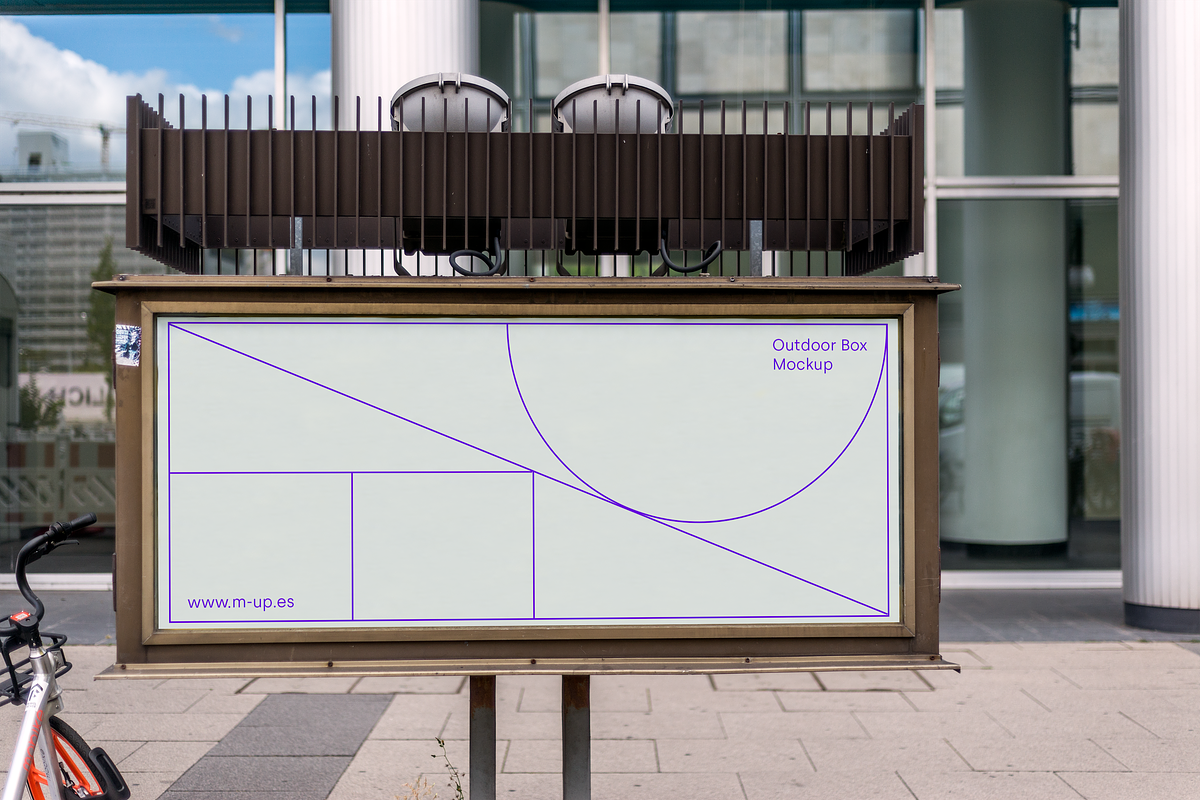 Berlin Outdoor Box in Branding Mockups - product preview 8