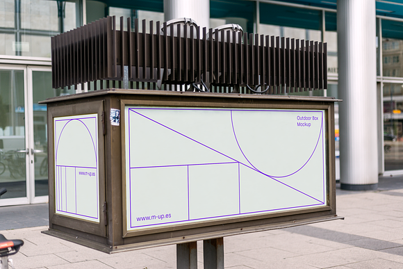Berlin Outdoor Box in Branding Mockups - product preview 1