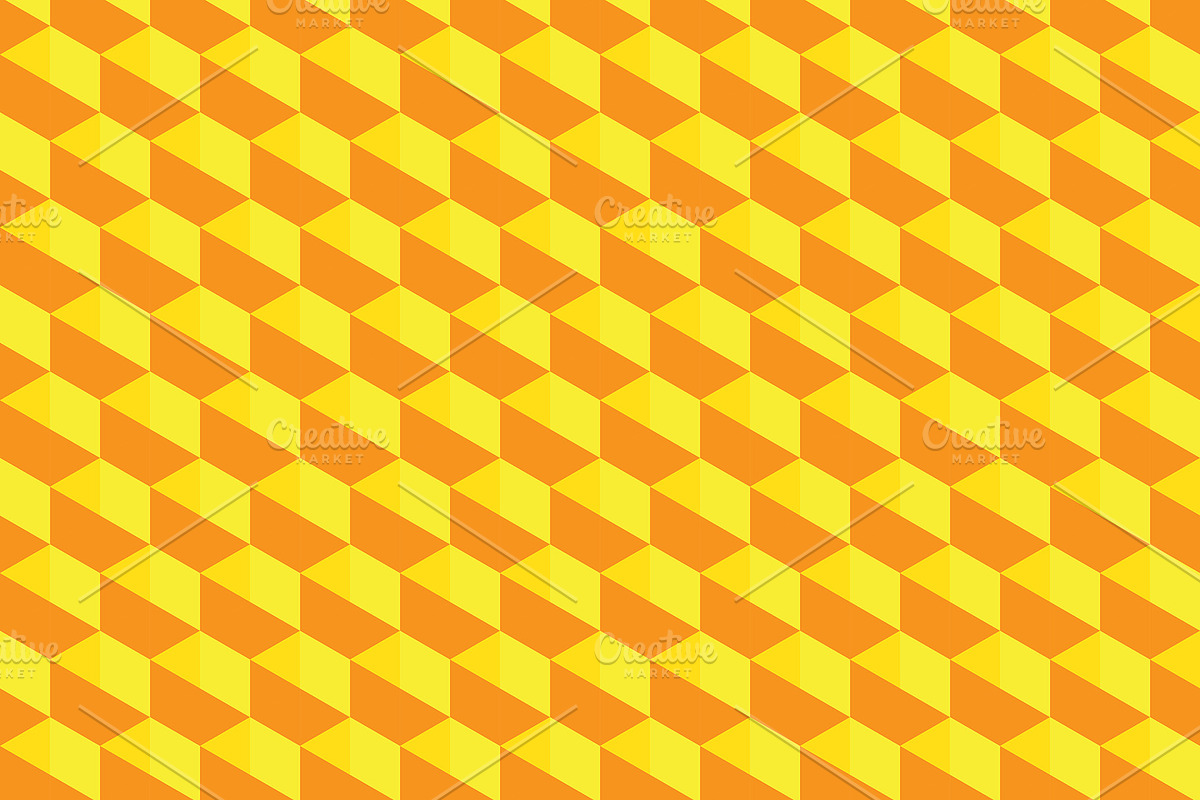 Golden Hexagon Pattern Texture in Patterns - product preview 8