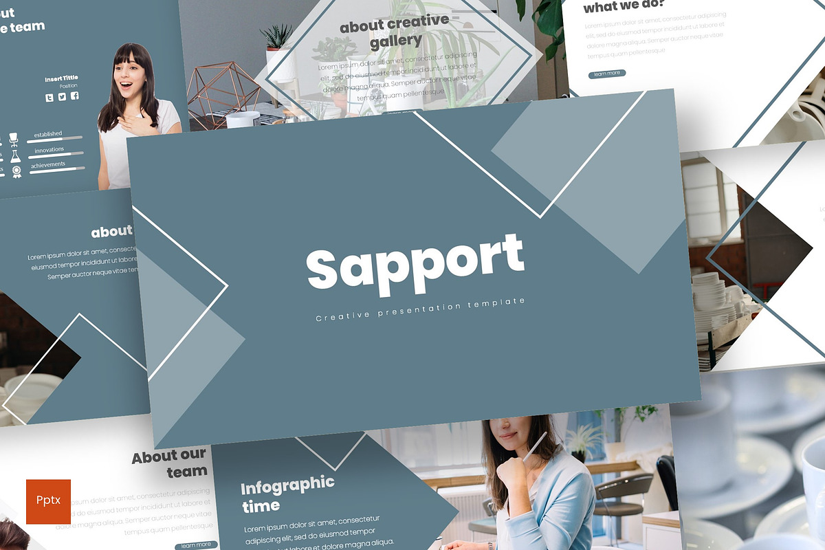 Sapport - Powerpoint Template in PowerPoint Templates - product preview 8