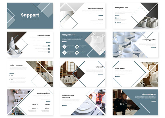 Sapport - Google Slides Template in Google Slides Templates - product preview 1