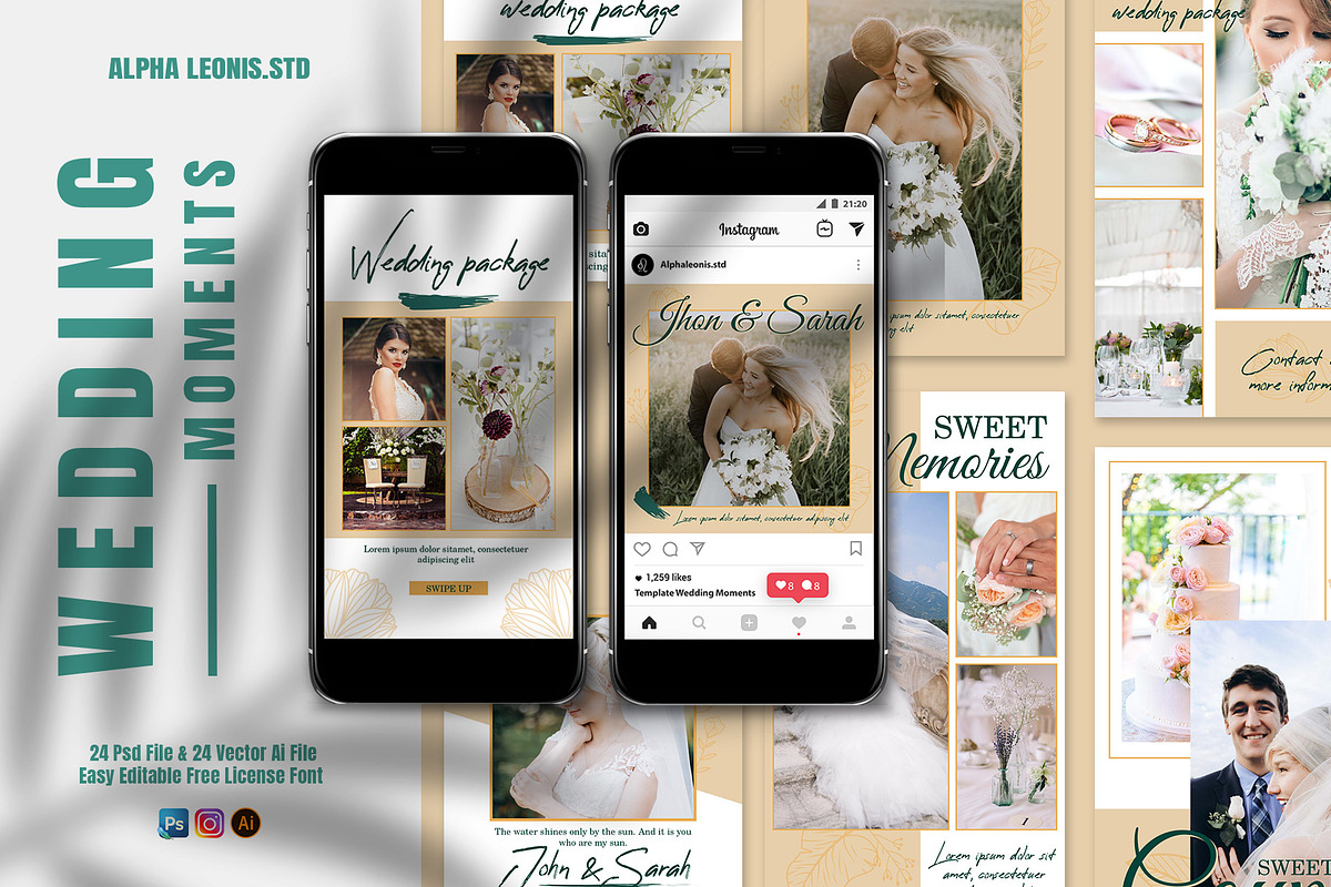 Wedding Moments Animated in Instagram Templates - product preview 8