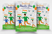 Indian Republic Day Flyer Template