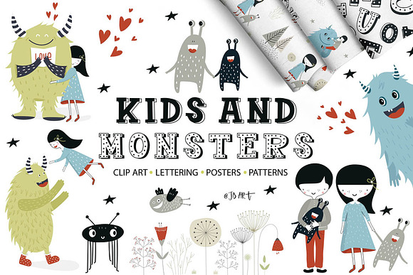 3609 in 1 - BIG KIDS BUNDLE in Illustrations - product preview 10