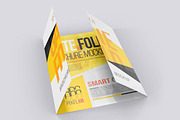17 X 11 Gate Fold Brochure Mockups