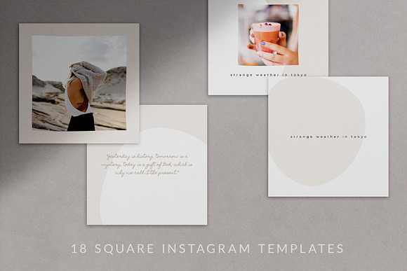 Instagram Canva Templates | Adie in Instagram Templates - product preview 2