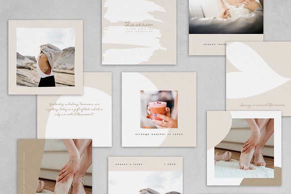 Instagram Canva Templates | Adie in Instagram Templates - product preview 4