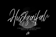 Hudzaifah | Modern Calligraphy Font