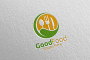 Healthy Food Logo for Restaurant 21